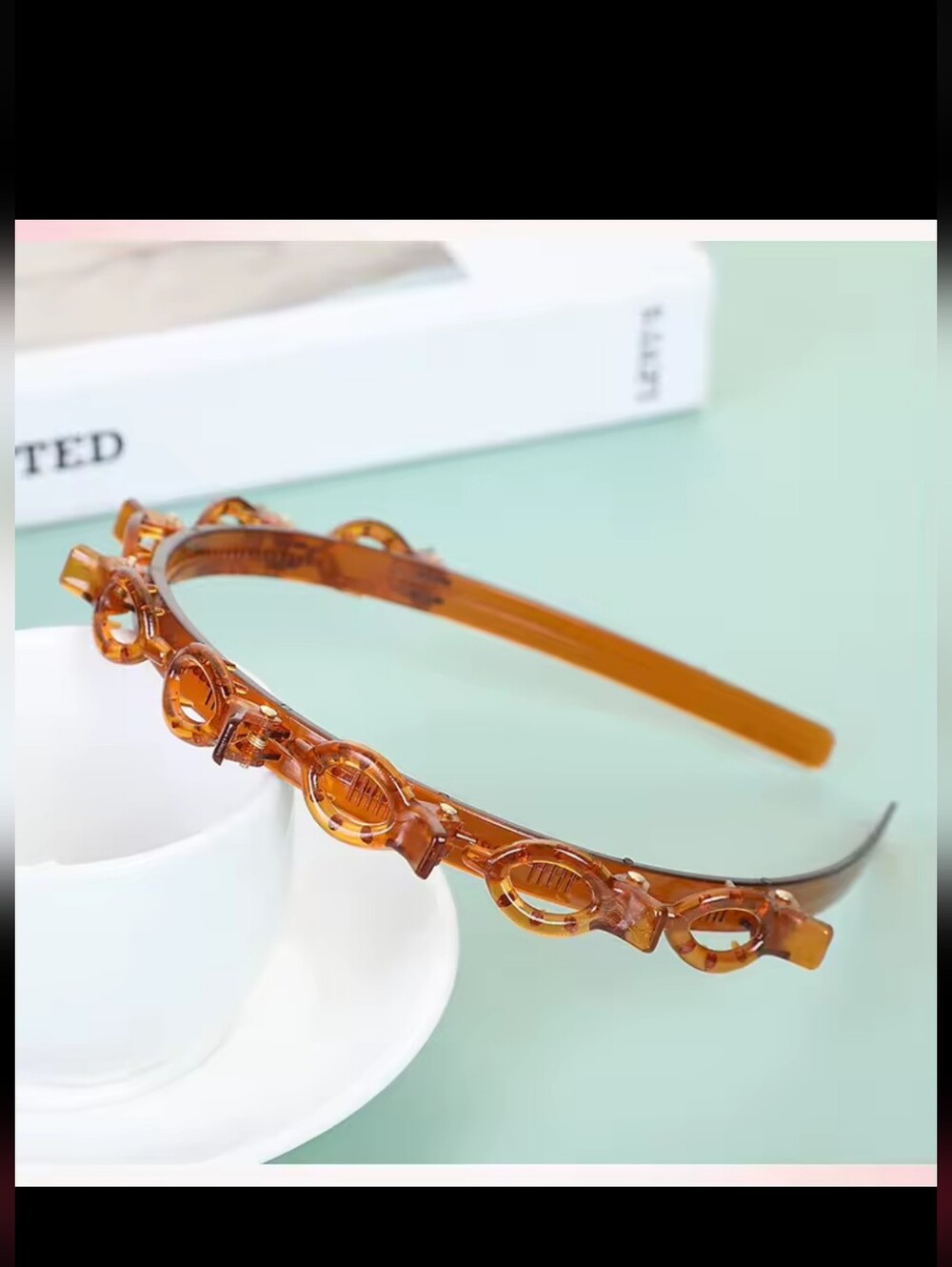 butterfly clip headband